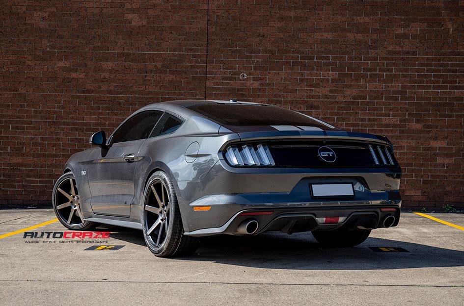 FORD MUSTANG VERONA MATTE BLACK TINTED FACE